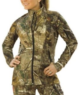 SHE Women's C2 Flex Fit Camo Jacket, Realtree AP HD, Large : Camouflage Hunting Apparel : Sports & Outdoors