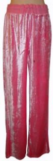 BCBG Maxazria Lounge Sweat Pants Embellished w/ Rhinestones Available in Several Colors & Sizes (XL, Carnation Pink): Clothing