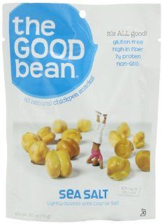 The Good Bean Sea Salt flavor, 2.5 Ounce (Pack of 6) : Snack Party Mixes : Grocery & Gourmet Food