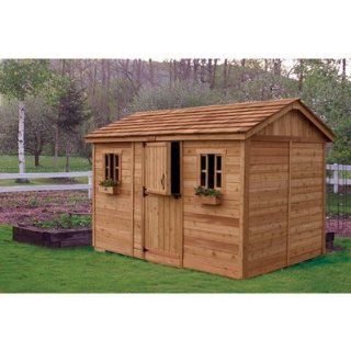 Outdoor Living Today Cabana 8' x 12' Garden Shed: Home Improvement