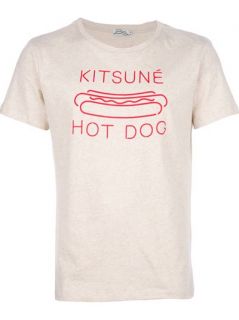 Kitsuné Tee Hot Dog Print Tee