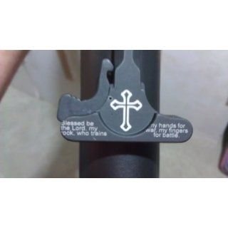 Charging Handle   Laser Engraved   PSALM 144:1 : Gun Stock Accessories : Sports & Outdoors