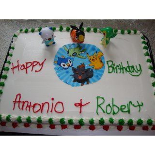 Pokemon Birthday Cake Topper Decorating Kit: Toys & Games