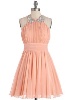 Peach to Meet You Dress  Mod Retro Vintage Dresses