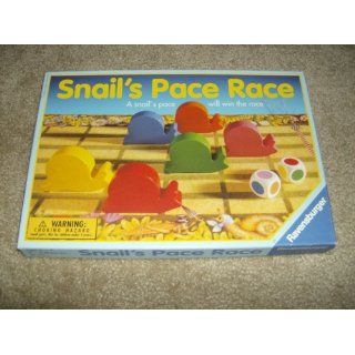 Ravensburger Snail's Pace Race   Children's Game: Toys & Games