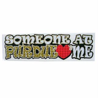 Someone At Purdue Loves Me Decal : Automotive Decals : Sports & Outdoors