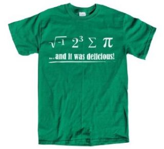 Rocket Factory I Ate Some Pie Math Equation t shirt: Clothing