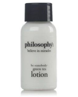 Philosophy Believe in Miracles Be Somebody Green Tea Lotion Lot of 20 Each 1oz Bottles. Total of 20oz : Body Lotions : Beauty