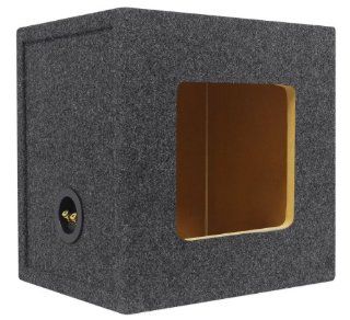 Rockville RKS8 Single 8" Sealed Square Subwoofer Enclosure   Specifically Designed For The Kicker L7/L5/L3 Series Subwoofers   Proudly Made in The USA By Hand With Grade "A" MDF Wood : Vehicle Subwoofer Boxes : Car Electronics