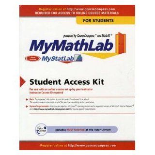 MyMathLab: Student Access Kit: Hall H Pearson Education: 9780321199911: Books