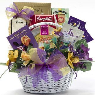 Art of Appreciation Gift Baskets Get Well Soon Basket : Gourmet Tea Gifts : Grocery & Gourmet Food