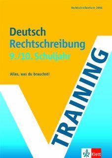Training Deutsch Rechtschreibung   9./10. Schuljahr: Bücher