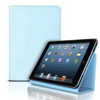iPad Mini Smart cover Folio Snap Case By Photive with Built in Stand & Fully Functional Sleep & Wake Feature.Specifically Designed for Apple's iPad Mini   Blue: Computers & Accessories