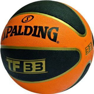 Spalding Ball TF 33 Out, orange/schwarz, 6, 3001533013316: Sport & Freizeit