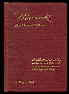 Musik der "Lebensfreude" 4.Bd. . Sprche und Gedichte.: P.J. (Herausgeber): Tonger: Bücher