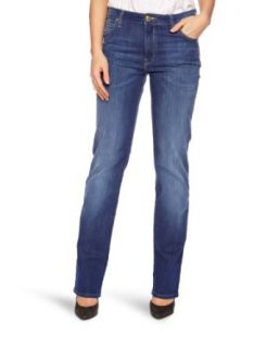 Lee Damen Jeans L301EYRB Straight Fit (Gerades Bein) Hoher Bund: Bekleidung