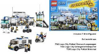 LEGO City 66305 Polizei Superpack 7743 / 7245 / 7235: Spielzeug