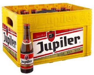 Original belgisches Bier   Jupiler Pils (Ohne Kasten) 24 x 25 cl. Karneval und Party!!: Lebensmittel & Getrnke