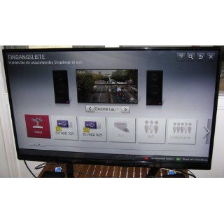 LG 47LM640S 119 cm (47 Zoll) Cinema 3D LED Plus Backlight Fernseher, EEK A+ (Full HD, 400Hz MCI, DVB T/C/S2, Smart TV) schwarz: Heimkino, TV & Video