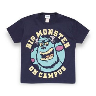 Monsters University Boys navy Big Monster on Campus t shirt