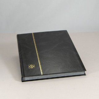 Einsteckbuch DIN A4, 32 schwarze Seiten, schwarz: Bürobedarf & Schreibwaren