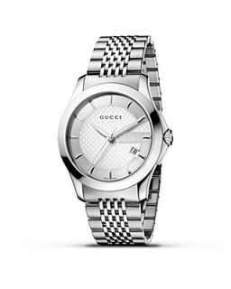 Gucci "G Timeless" Collection Stainless Steel Watch, 38 mm's