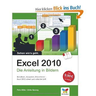 Excel 2010: Die Anleitung in Bildern: Petra Bilke, Ulrike Sprung: Bücher