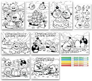 Cra Z Art Marker by Numbers   Angry Birds   Malen nach Zahlen inkl. Malstifte   aus USA: Spielzeug