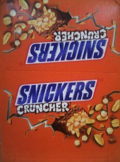 Snickers Cruncher Riegel, 24er Pack (24 x 40 g Riegel): Lebensmittel & Getrnke