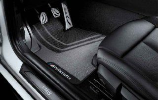 BMW M Performance Pedalauflagen Edelstahl m. Schaltgetriebe Passend fr 1er F20, F21 und 3er F30, F31 und 5er F10, F11 und 6er F12, F13: Auto