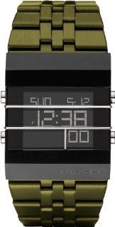 Diesel Herren Armbanduhr XL Digital Quarz Edelstahl beschichtet DZ7228: Uhren