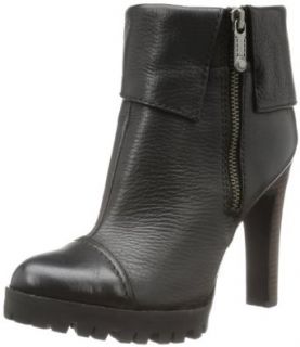 Calvin Klein Jeans LARA OILED CALF RE8726, Damen Stiefel, Schwarz (BLK), EU 38: Schuhe & Handtaschen