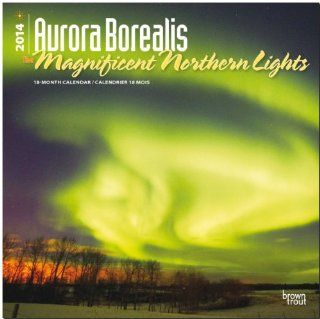 Aurora Borealis 2014   Nordlicht: Original BrownTrout Kalender Mehrsprachig Kalender: BrownTrout Kalender bei Strtz: Bücher