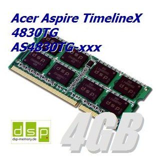 4GB Speicher / RAM fr Acer Aspire TimelineX 4830TG: Computer & Zubehr