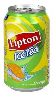 LIPTON ICE TEA mango ohne Kohlensure 24 x 33cl.: Lebensmittel & Getrnke