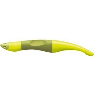 STABILO EASYoriginal rechts limone/grn inkl. 3 Refills   ergonomischer Tintenroller: Bürobedarf & Schreibwaren