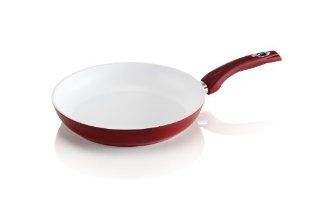 Bialetti Y0CBPA0280 Ceramic OK rot Pfanne, keramikbeschichtet  28 cm: Küche & Haushalt