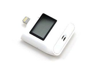 Alkoholtest / Detektor mit LCD Display fr Apple iPod Touch 5 / iPhone 5 / iPad 4 / iPad Mini   Wei: Drogerie & Körperpflege