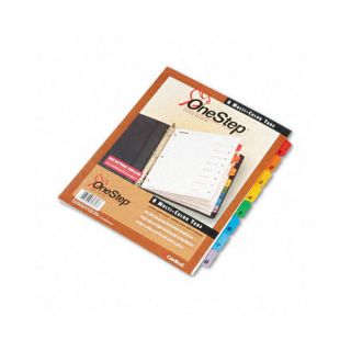 Traditional Onestep Index System, 8 Tab, 1 8, Letter