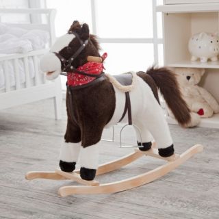 Charm Pinto Rocking Horse with Movement and Sounds   Rocking Toys