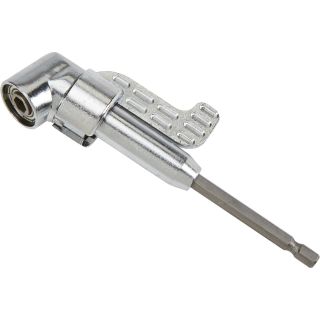 Klutch 1/4in. Hex Offset Angle Driver  Drill Accessories