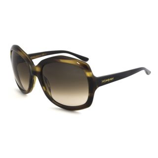 Yves Saint Laurent YSL 6375/S 792DB Square Sunglasses with a Striped