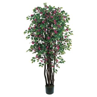 Nearly Natural 6 ft. Bougainvillea Silk Tree   Silk Trees and Palms