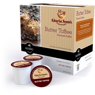 Keurig Gloria Jean's Butter Toffee K Cups   108 pk.   Coffee Accessories