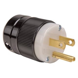 Reliance Generator Plug — 15 Amp, 5-15P Male