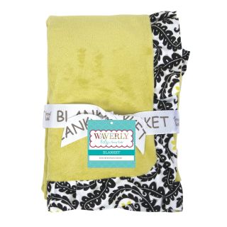 Waverly Baby Rise and Shine Receiving Blanket   Ruffle Trimmed   Baby Blankets