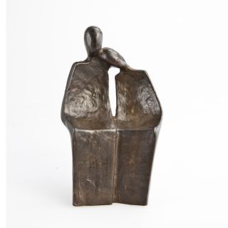 Couple on a Swing Bronze Sculpture