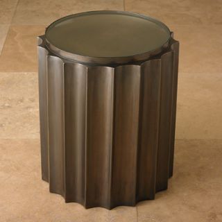 Fluted Column End Table by Global Views