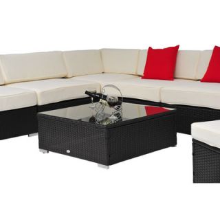 Outsunny 9 Piece Lounge Seating Group with Cushion