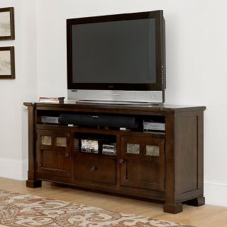 Progressive Furniture Telluride TV Console   Mesa Brown   TV Stands